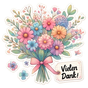 Tasse "Vielen Dank!"