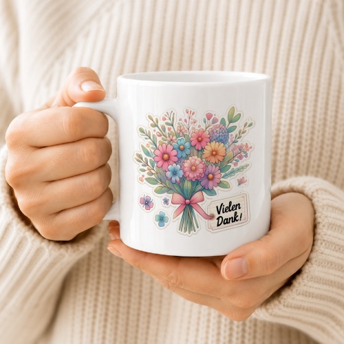Tasse »Vielen Dank!«