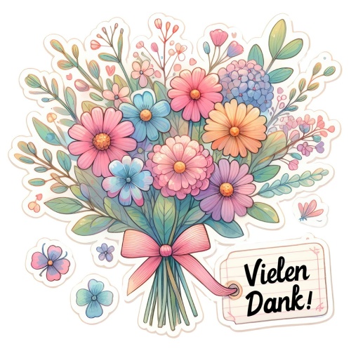 Tasse »Vielen Dank!«