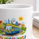 Tasse »Klingeling! Meine Stadt ist voller Abenteuer.«