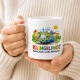 Tasse »Klingeling! Meine Stadt ist voller Abenteuer.«