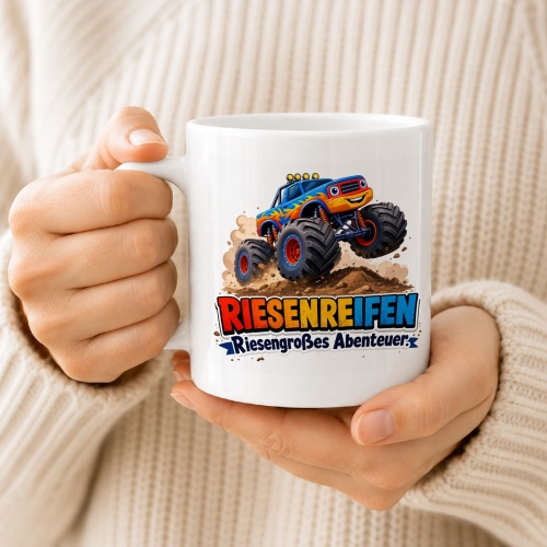 Tasse »Riesenreifen Riesengroßes Abenteuer«