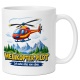 Tasse »Helikopter-Pilot Ich sehe alles von oben.«