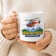 Tasse »Helikopter-Pilot Ich sehe alles von oben.«