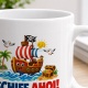 Tasse »Schiff Ahoi! Kleine Kapitäne auf großer Fahrt.«