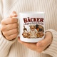 Tasse »Bäcker Ich stehe auf, bevor der Teig es tut.«