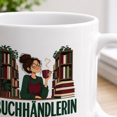 Tasse »Buchhändlerin«