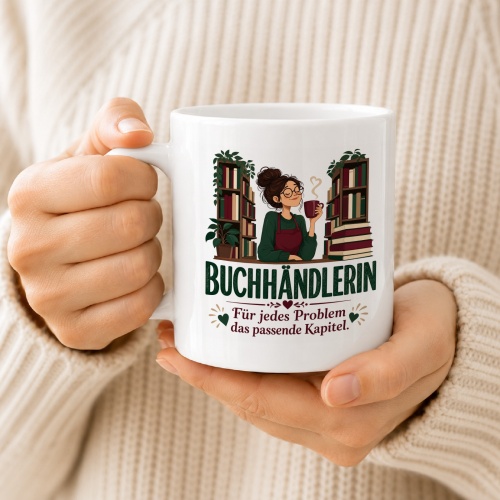 Tasse »Buchhändlerin«