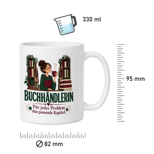 Tasse »Buchhändlerin«