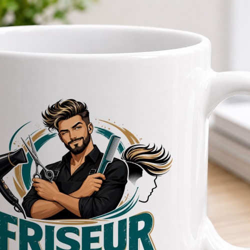 Tasse »Ich rette, was andere selbst geschnitten haben.«