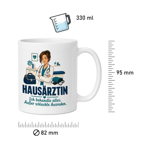 Tasse »Hausärztin«