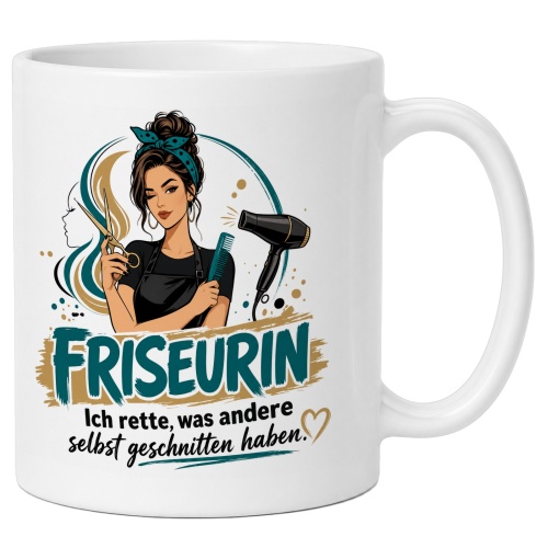 Tasse »Friseurin«