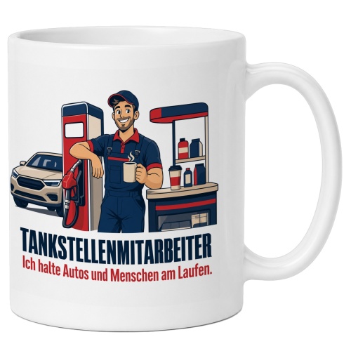Tasse »Tankstellenmitarbeiter«
