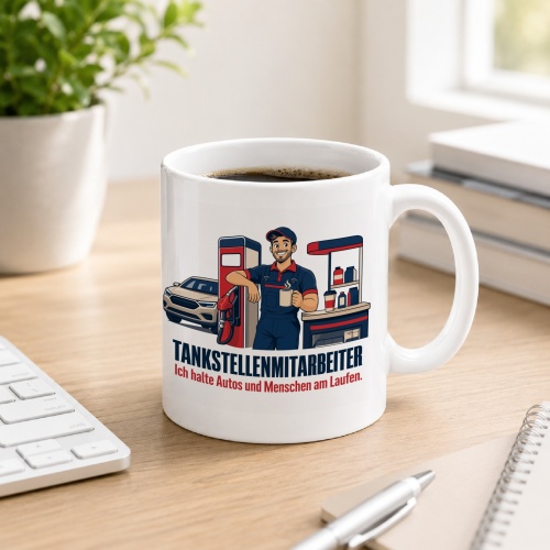 Tasse »Tankstellenmitarbeiter«