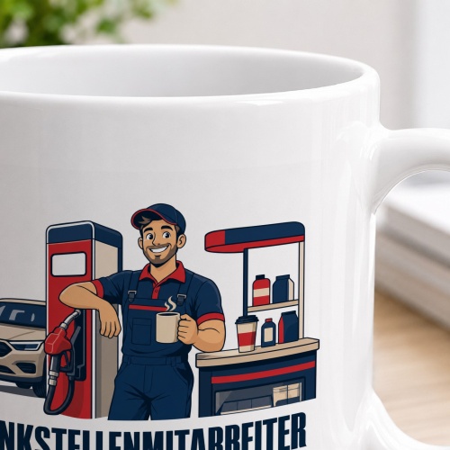 Tasse »Tankstellenmitarbeiter«