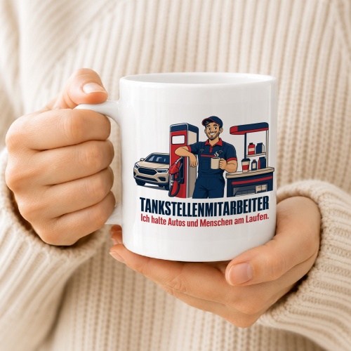 Tasse »Tankstellenmitarbeiter«