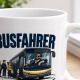 Tasse »Busfahrer Ich bringe alle weiter. Auch montags.«