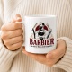 Tasse »Barbier Ich kürze Bärte, nicht Gespräche.«