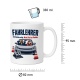Tasse »Fahrlehrer Ich bleibe ruhig. Mein Sitz hat Pedale.«