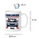 Tasse »Fahrlehrerin Ich bleibe ruhig. Mein Sitz hat Pedale.«
