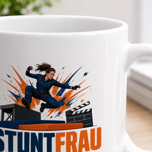 Tasse »Stuntfrau«