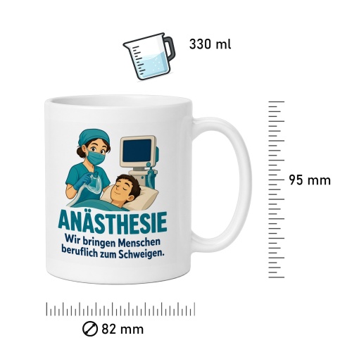 Tasse »Anästhesie«