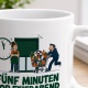 Tasse »Fünf Minuten vor Feierabend beginnt der Großeinkauf«
