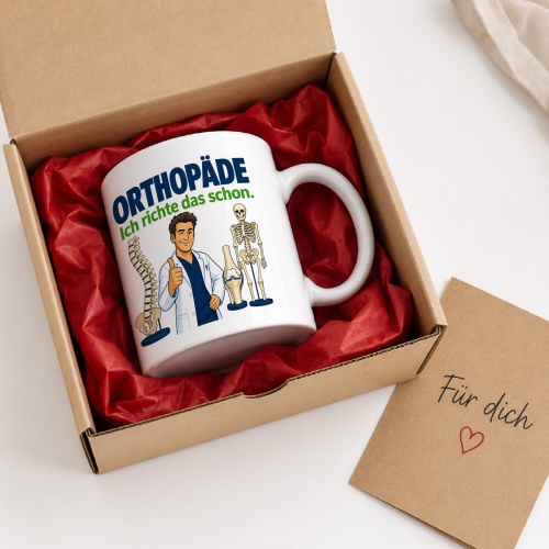 Tasse »Orthopäde Ich richte das schon.«