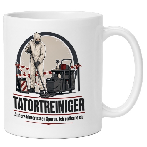 Tasse »Tatortreiniger«
