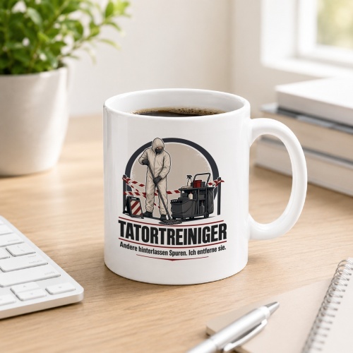 Tasse »Tatortreiniger«