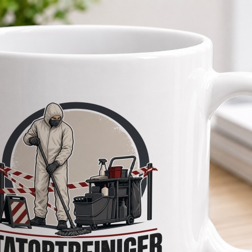 Tasse »Tatortreiniger«
