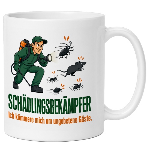 Tasse »Schädlingsbekämpfer«