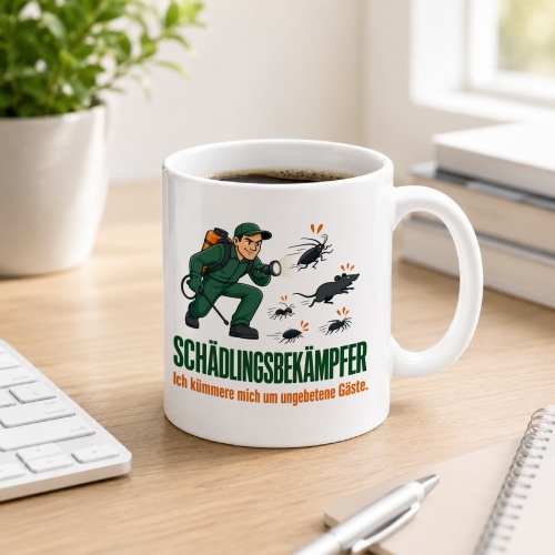 Tasse »Schädlingsbekämpfer«