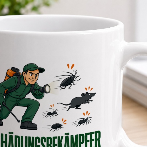 Tasse »Schädlingsbekämpfer«