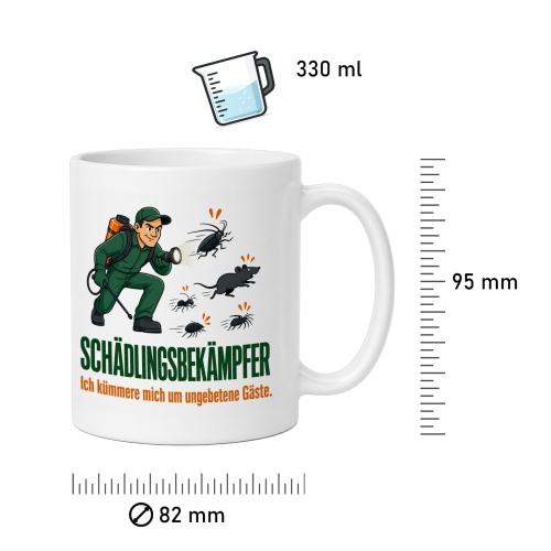 Tasse »Schädlingsbekämpfer«