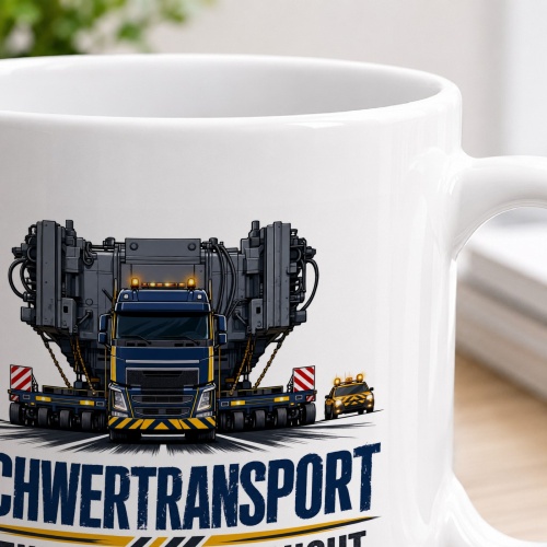 Tasse »Schwertransport«