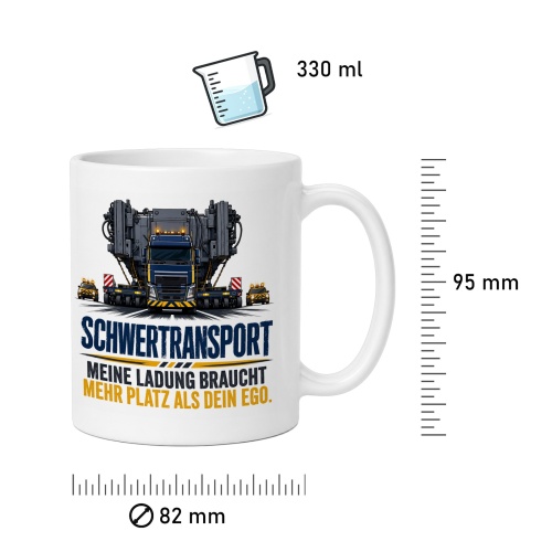 Tasse »Schwertransport«