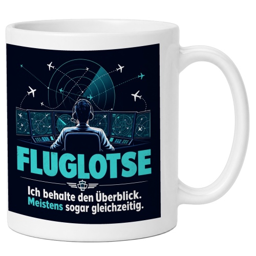 Tasse »Fluglotse«