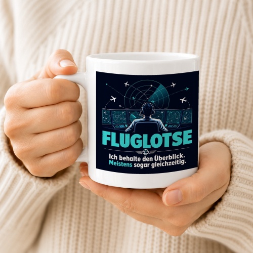 Tasse »Fluglotse«