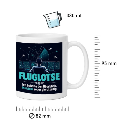 Tasse »Fluglotse«