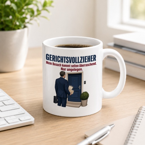 Tasse »Gerichtsvollzieher«