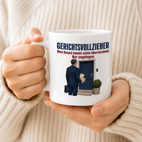 Tasse »Gerichtsvollzieher«