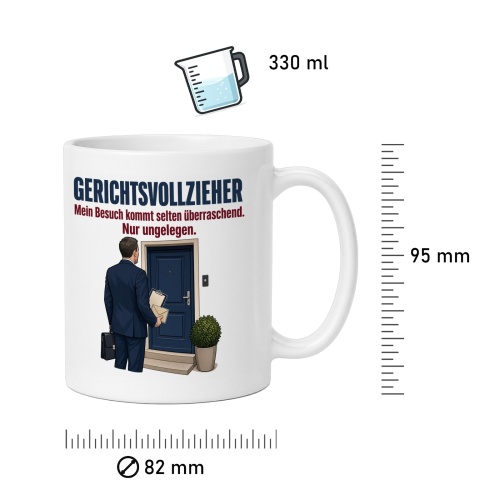 Tasse »Gerichtsvollzieher«