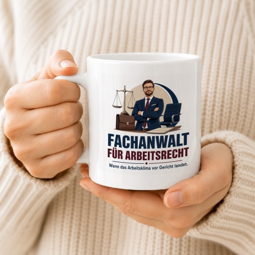 Tasse »Fachanwalt für Arbeitsrecht«