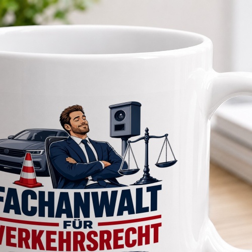 Tasse »Fachanwalt für Verkehrsrecht«