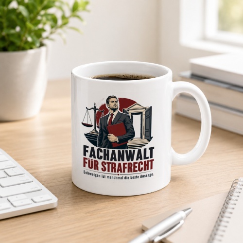 Tasse »Fachanwalt für Strafrecht«