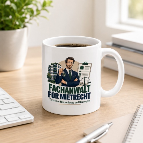 Tasse »Fachanwalt für Mietrecht«