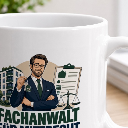 Tasse »Fachanwalt für Mietrecht«