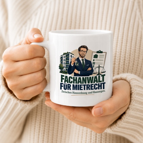Tasse »Fachanwalt für Mietrecht«