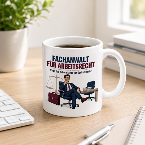 Tasse »Fachanwalt für Arbeitsrecht«